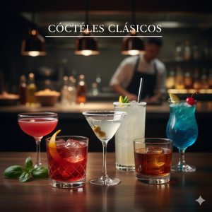 CÓCTELES CLÁSICOS