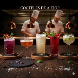 CÓCTELES DE AUTOR